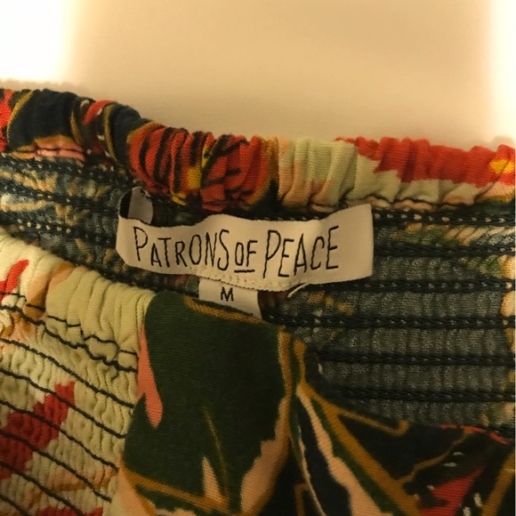 Patrons of peace Hawaiian paper bag pants - Picture 6 of 8